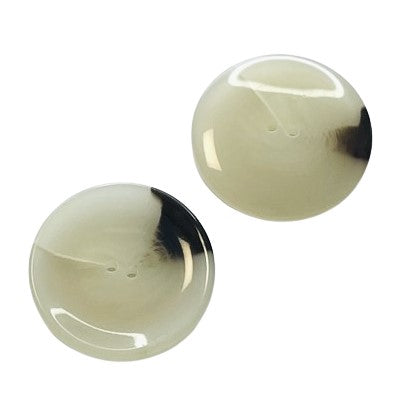 Hornimitat Knopf hi-111-Beige-Braun