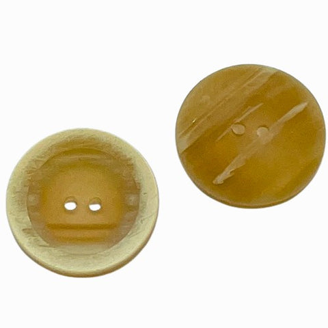 Hornimitat Knopf 2-Loch HI-115-beige