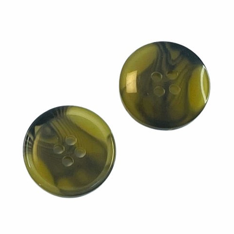 Hornimitat Knopf oliv-grau hi-109