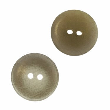 Hornimitat Knopf seidenmatt hi-113-braun-beige