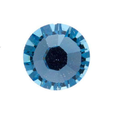 Hotfix Strasssteine von Swarovski® SS16-aquamarin