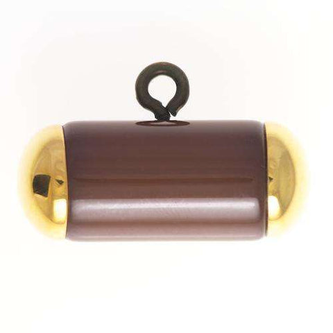 Knebelknopf Öse braun K-111 mbr 12