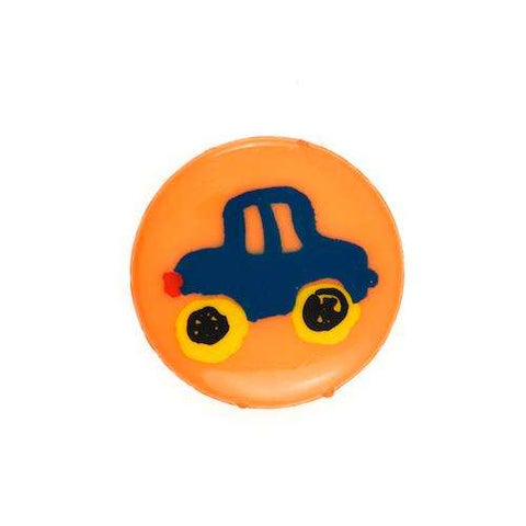 Kinder Knopf Auto KK-7 orange