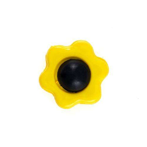 Kinder Knopf Blüte KK-3gelb