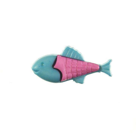 Kinder Knopf Fisch KK-151-blau-3