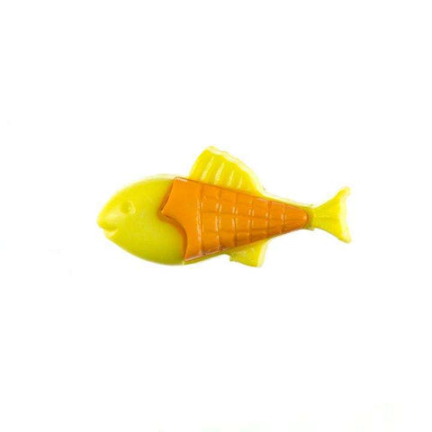 Kinder Knopf Fisch KK-151-gelb-3