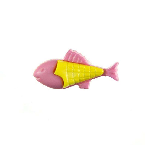 Kinder Knopf Fisch KK-151-rosa-1