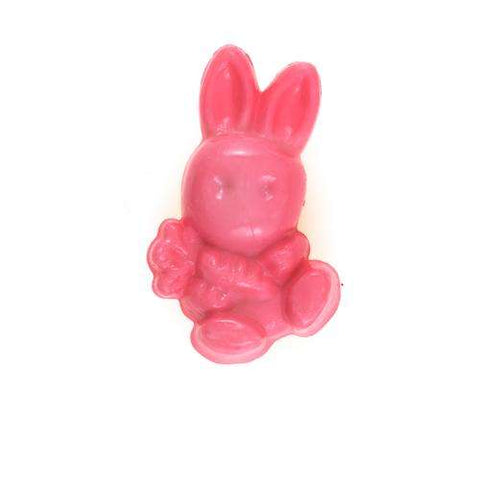 Kinder Knopf Hase KK-rosa