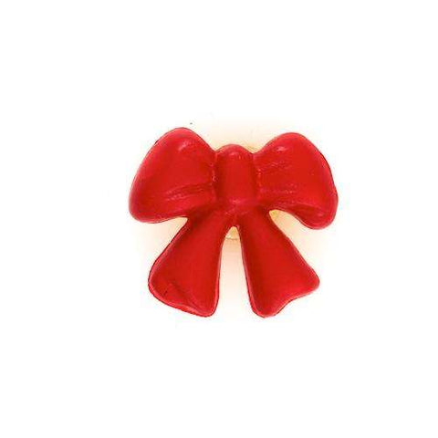 Kinder Knopf Schleife KK-17rot