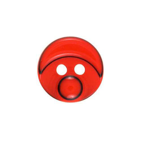 Kinder Knopf Smiley KK-110h.rot