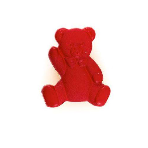 Kinder Knopf Teddybär KK-20rot