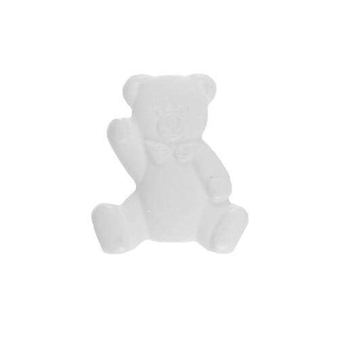 Kinder Knopf Teddybär KK-20weiß