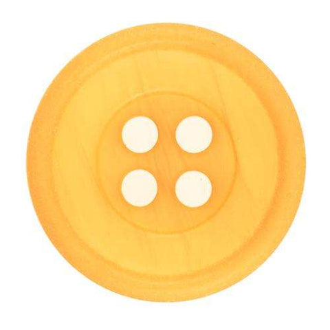 4-Loch Knopf Gelb klassisch KGL-5