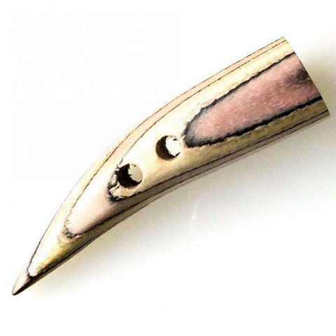 Knebel Knopf Holz beige-Rose K-Holz 202