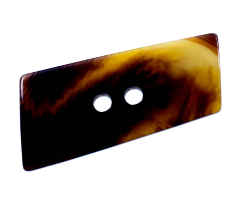 Hornimitat Knebelknopf K-1-braun