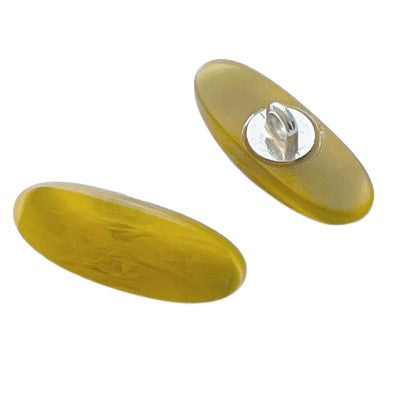 Knebelknopf Hornimitat K-63 Beige-gelb