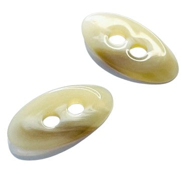 Knebelknopf Hornimitat K-6-beige