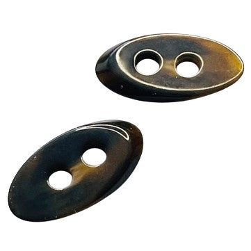 Knebelknopf Hornimitat K-6 braun