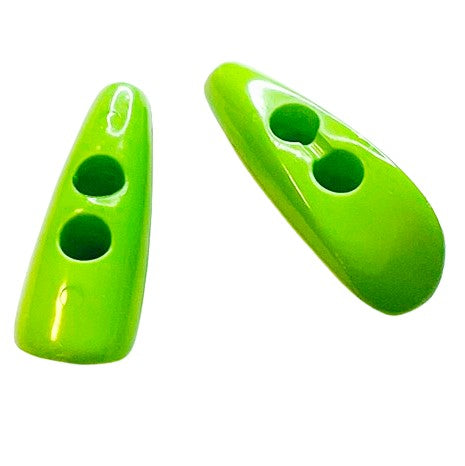 Knebelknopf Kunststoff Kiwi grün K-120