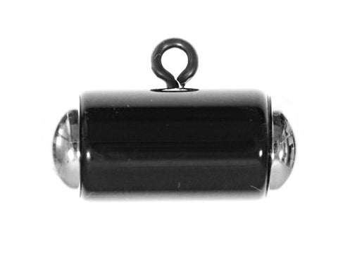 Knebelknopf mit Öse k-111-schwarz