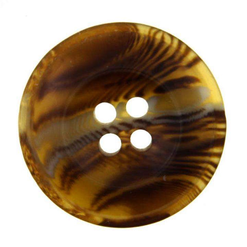 Hornimitat Knopf HI-9 braun beige