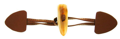 Knebel Knopf kaufen! Kunstleder K-104