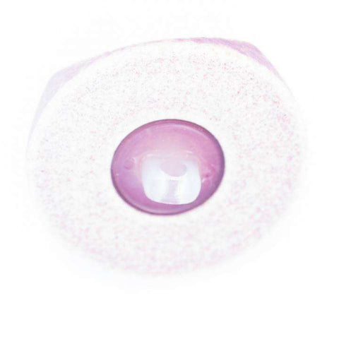 Knopf in Trachtenlook mit Öse TK-73 lila