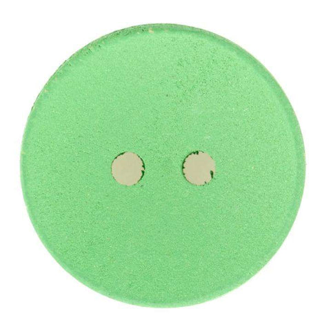 Holz Knopf 2-Loch grün gefärbt HK-192