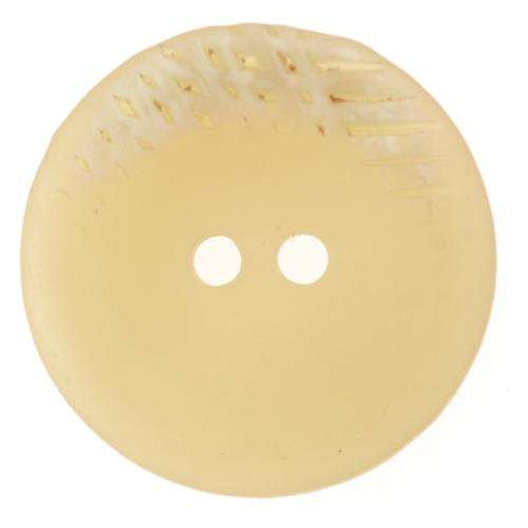 Knopf in Hornoptiknatur creme KBG 8h