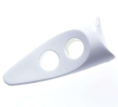 Knebel Knopf weiß K-54w