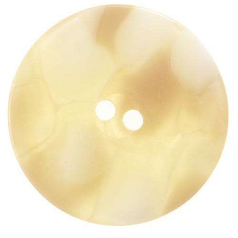 2-Loch Knöpfe mit schöner Creme Beiger Marmorierung KBG 30h