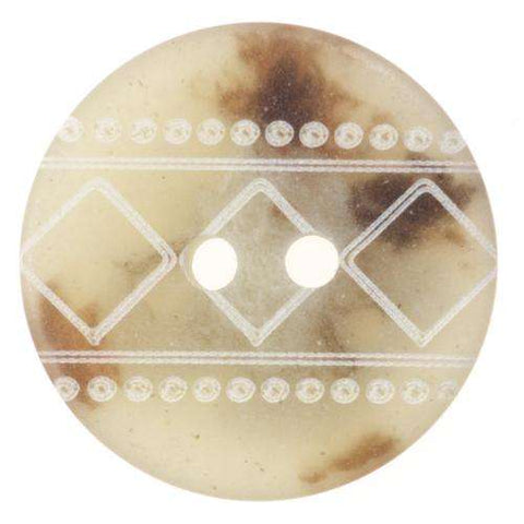 Knopf meliert mit modernem Muster KBG 103