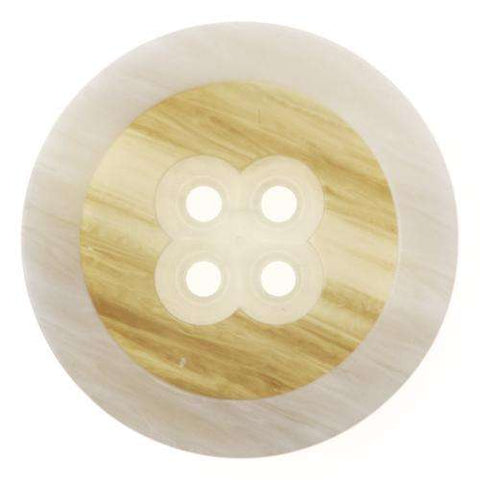 Knopf meliert mit Rand KBG 20