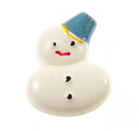 Knopf aus Nylon kleiner Schneemann