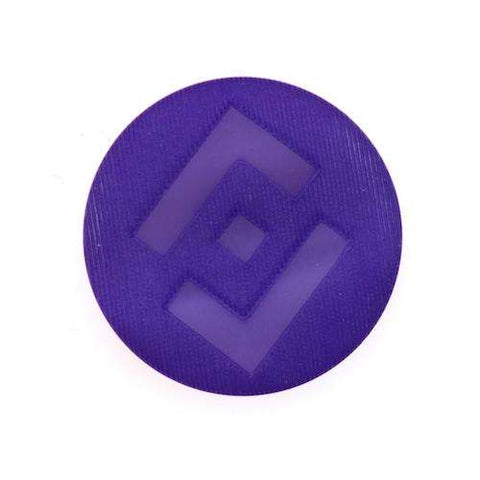 Knöpfe mit Perlmuttoptik BL-116lila