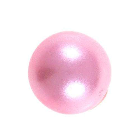 Perlenknöpfe satiniert rosa