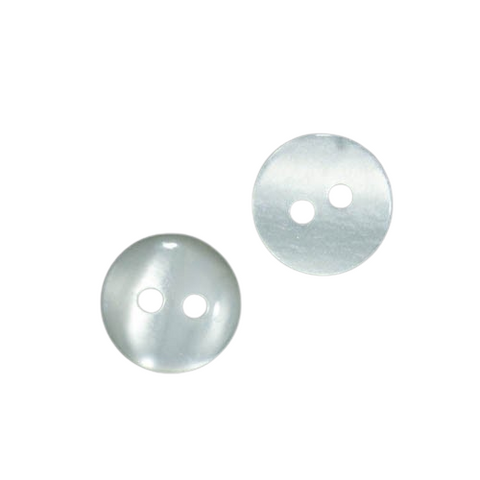 Knöpfe Perlmuttimitat 2-loch PLI-19-grau