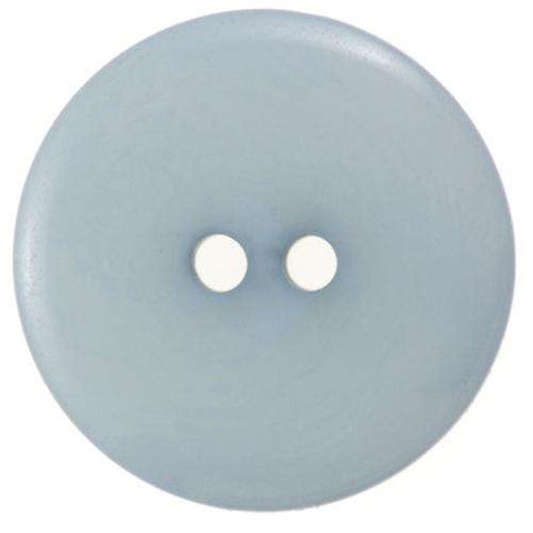 2-Loch Knöpfe schlicht Flach Grau Blau matt glänz. KBL-120-3