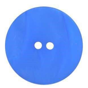 Kunststoff Knöpfe Royal Blau matte Oberfläche 2-Loch KBL-421