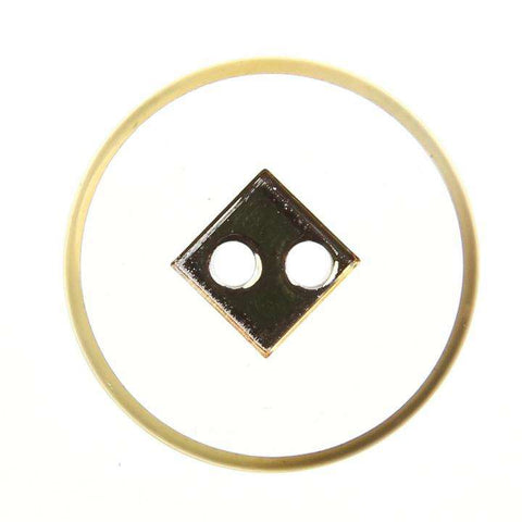 Knopf transp. Gold KW-82g