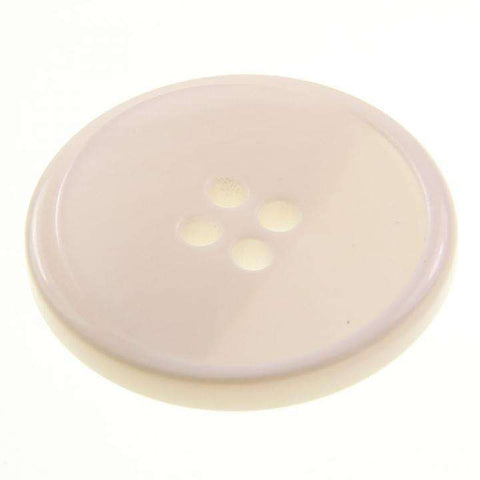 Knopf 4-Loch weiß mit Rand KW-88