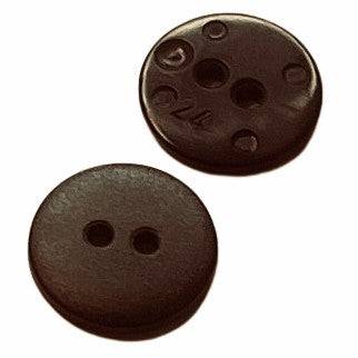 Knopf dunkel braun KBR-25