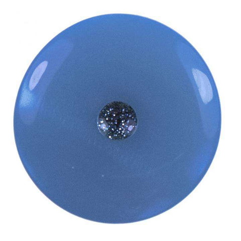 Knopf mit Glitzer Punkt KBL-181