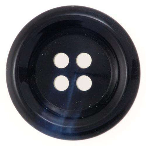 Knopf blau Marmoriert KBL-66