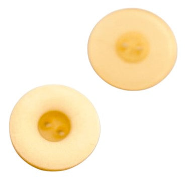 Knopf mit Rand orange KO-77