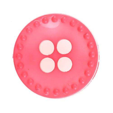 Knöpfe punkte Rand rosa pink BL-13rosa
