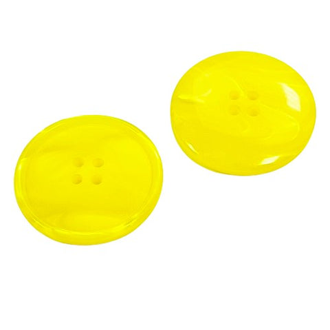 4-Loch Knopf Gelb KGL-422 Zitrone