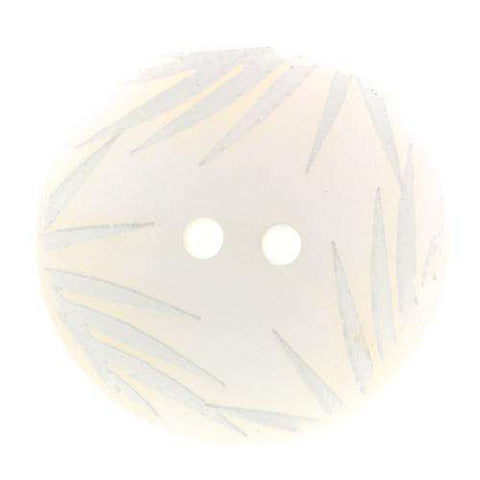 Perlmutt Knopf mit Blattmusterung PL-30w