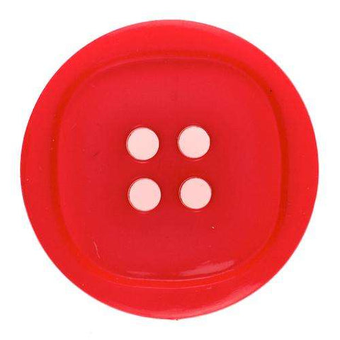 Knopf Kunststoff in schlichtem Design KRO-77