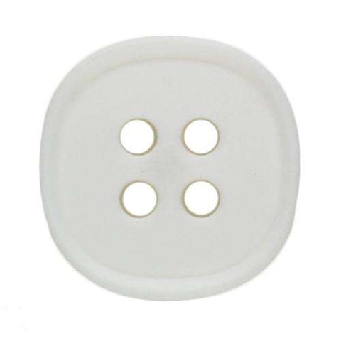 Leicht eckiger Knopf KW-37